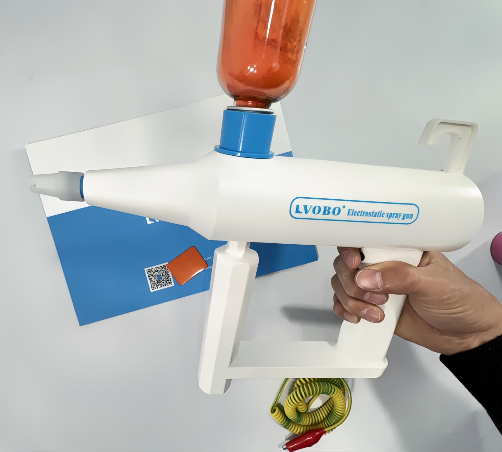 Portable Electrostatic Powder Coating Spray Gun Portable Electrostatic Powder Coating Spray Gun