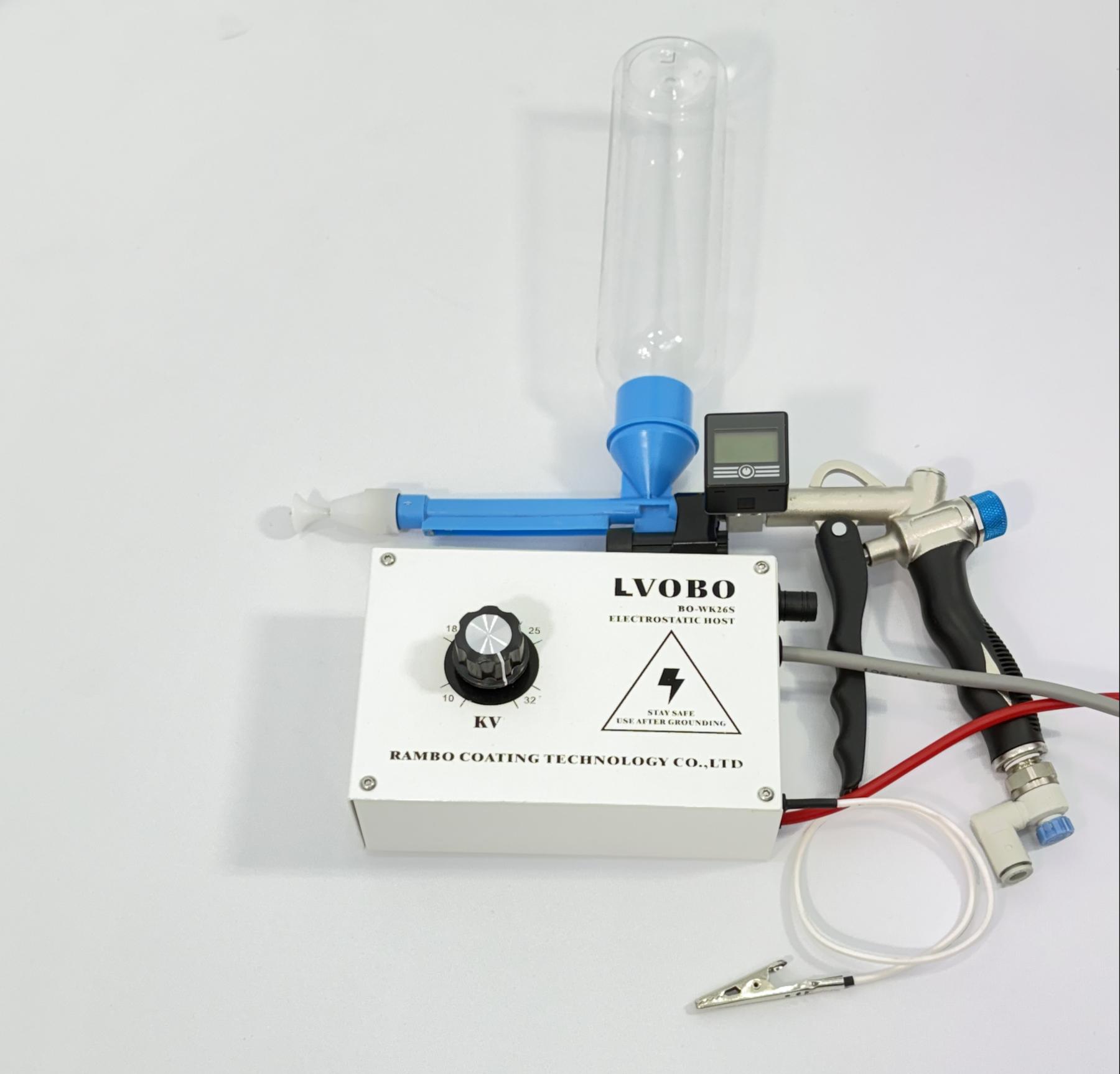 High-voltage electrostatic spray gun High-voltage electrostatic spray gun