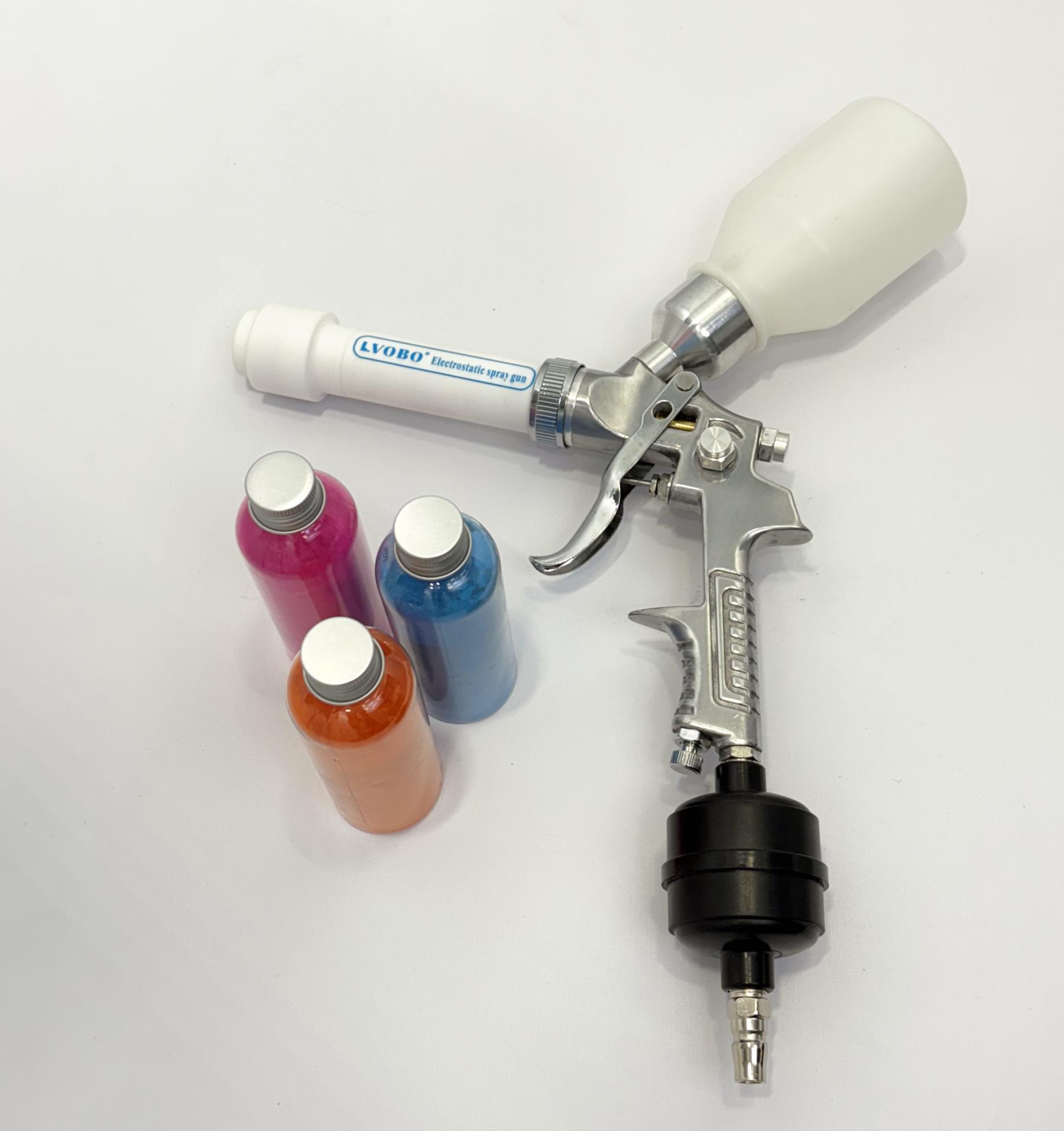 Small powder rubbing spray gun Small powder rubbing spray gun