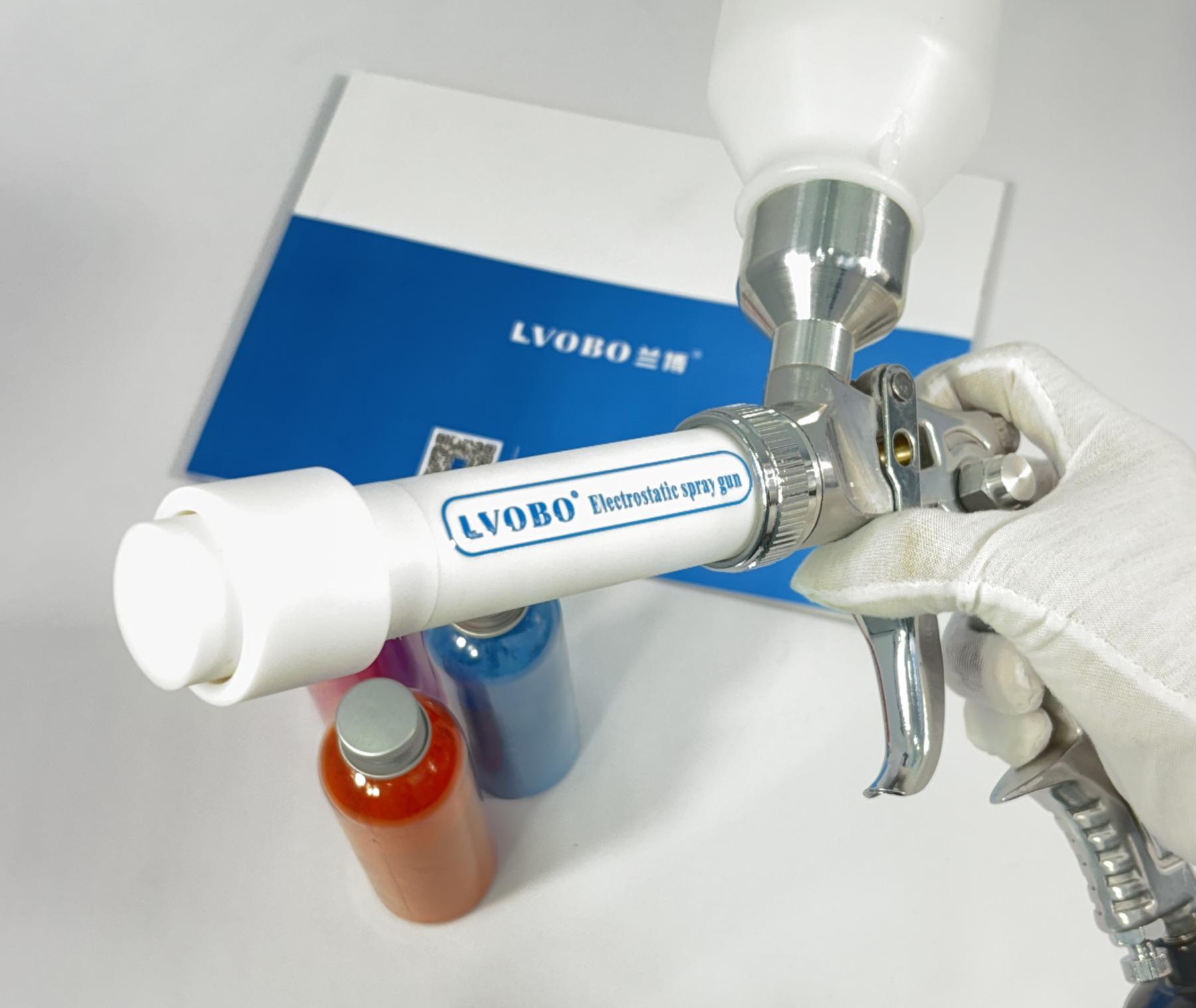 Laboratory powder electrostatic spray gun Laboratory powder electrostatic spray gun
