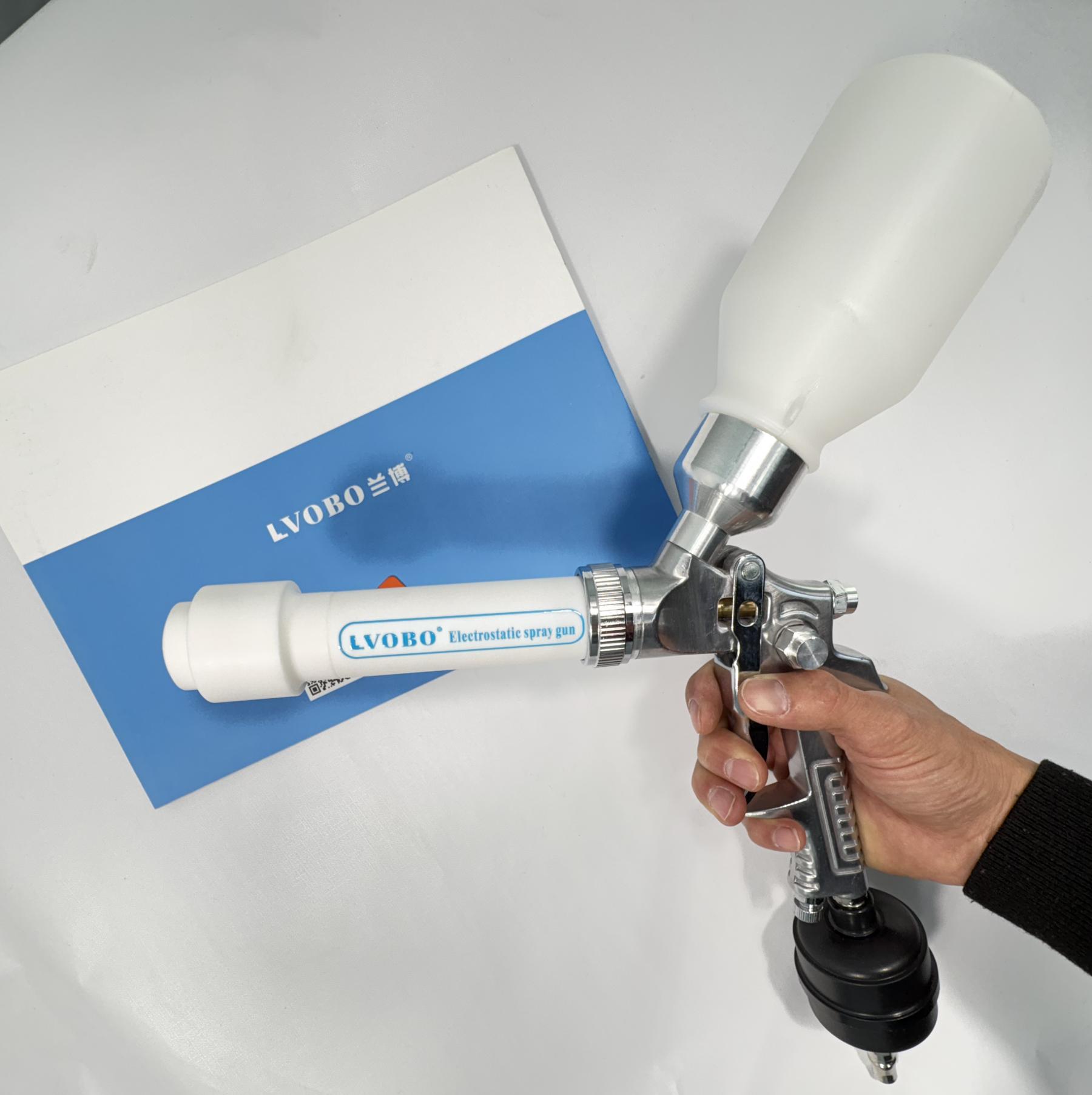 DIY powder electrostatic spray gun DIY powder electrostatic spray gun