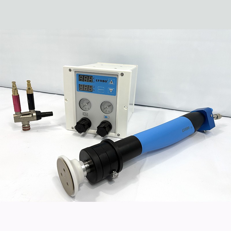 electrostatic spray gun for powder painting