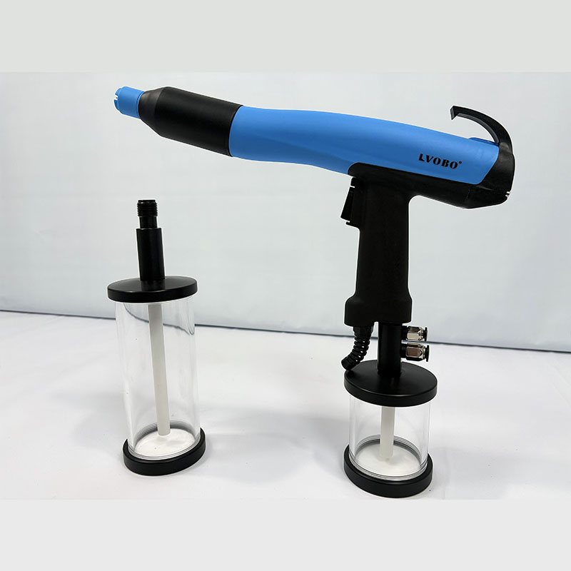 Powder electrostatic spray gun Powder electrostatic spray gun