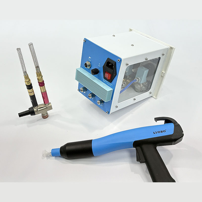 Powder electrostatic spray gun Powder electrostatic spray gun