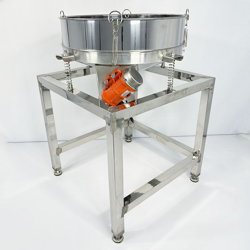 Circular stainless steel electric screen machine powder vibrating screen