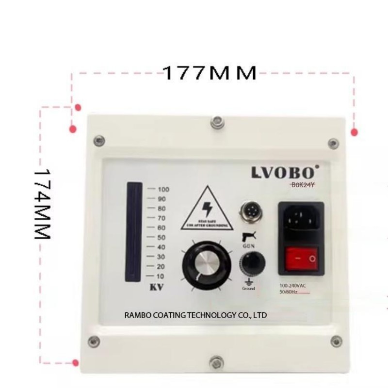 Portable Laboratory Electrostatic Powder Spray Gun Portable Laboratory Electrostatic Powder Spray Gun
