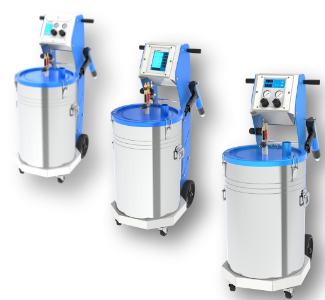Powder electrostatic spray gun production type