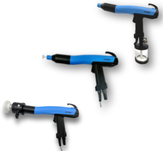 University laboratory powder spray gun