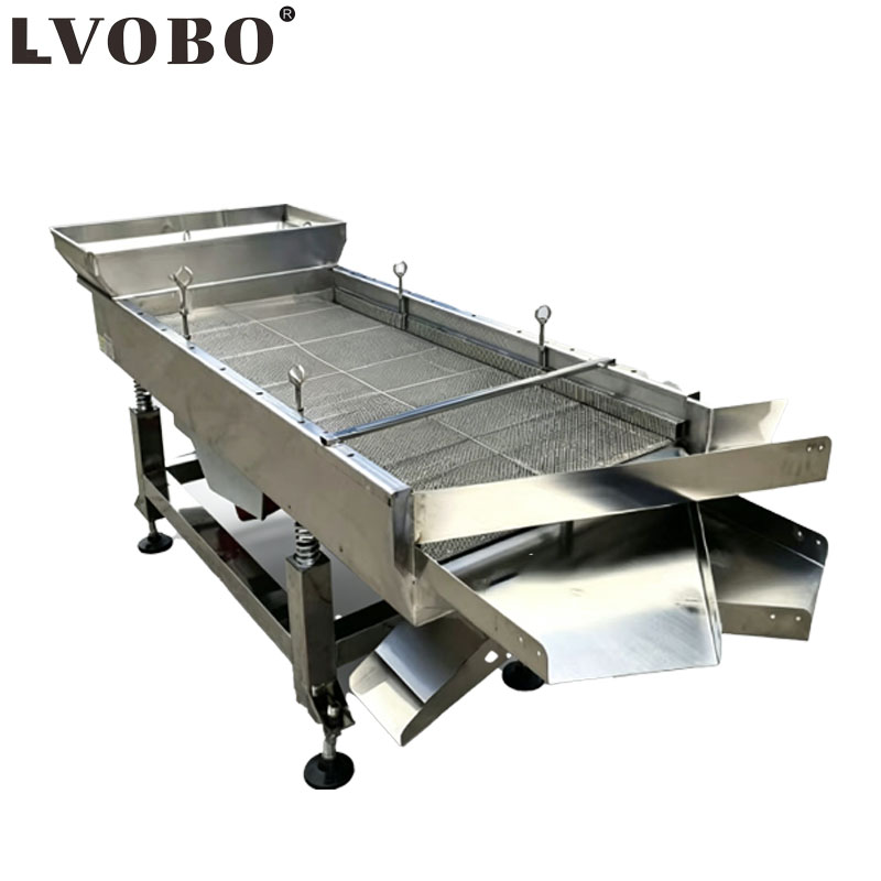 High-capacity linear vibrating screen